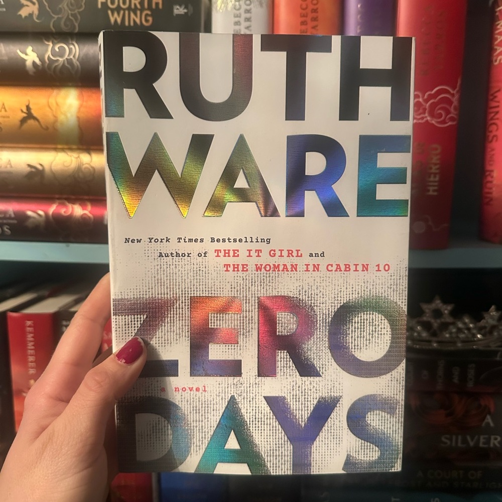 Ruth Ware 'Zero Days' Book